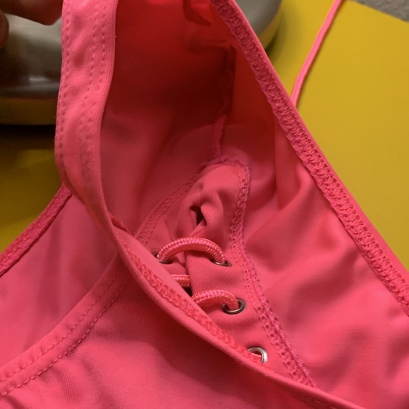 Envy Mens Lace up thong L Pink - Picture 5 of 7